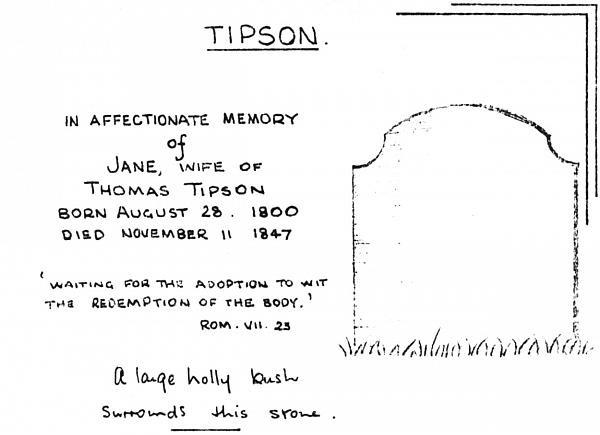 Grave drawing