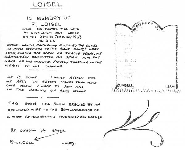 Grave drawing
