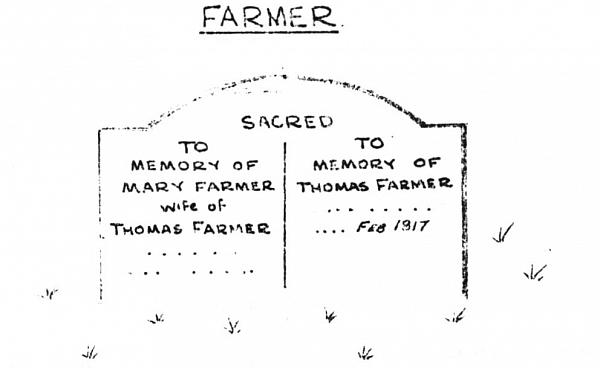 Grave drawing